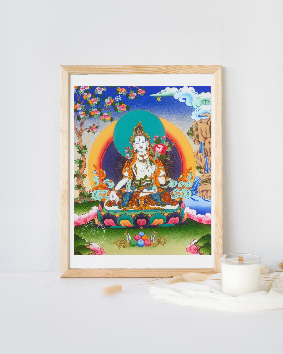 whitetara_gicleeprint_thangkaproject